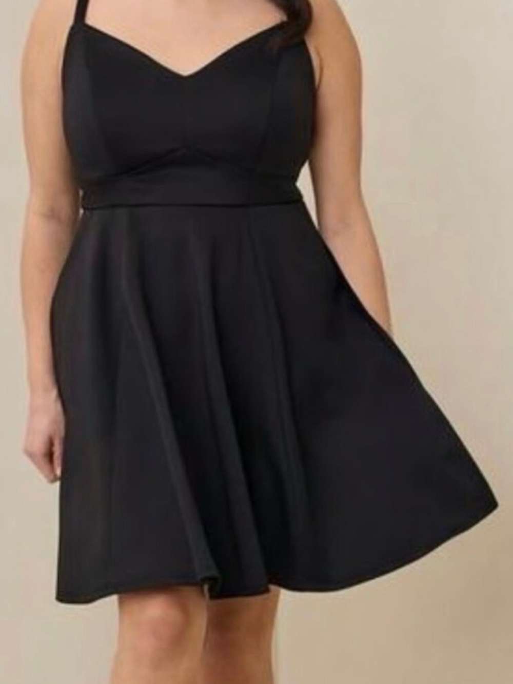 Torrid black mini corset dress